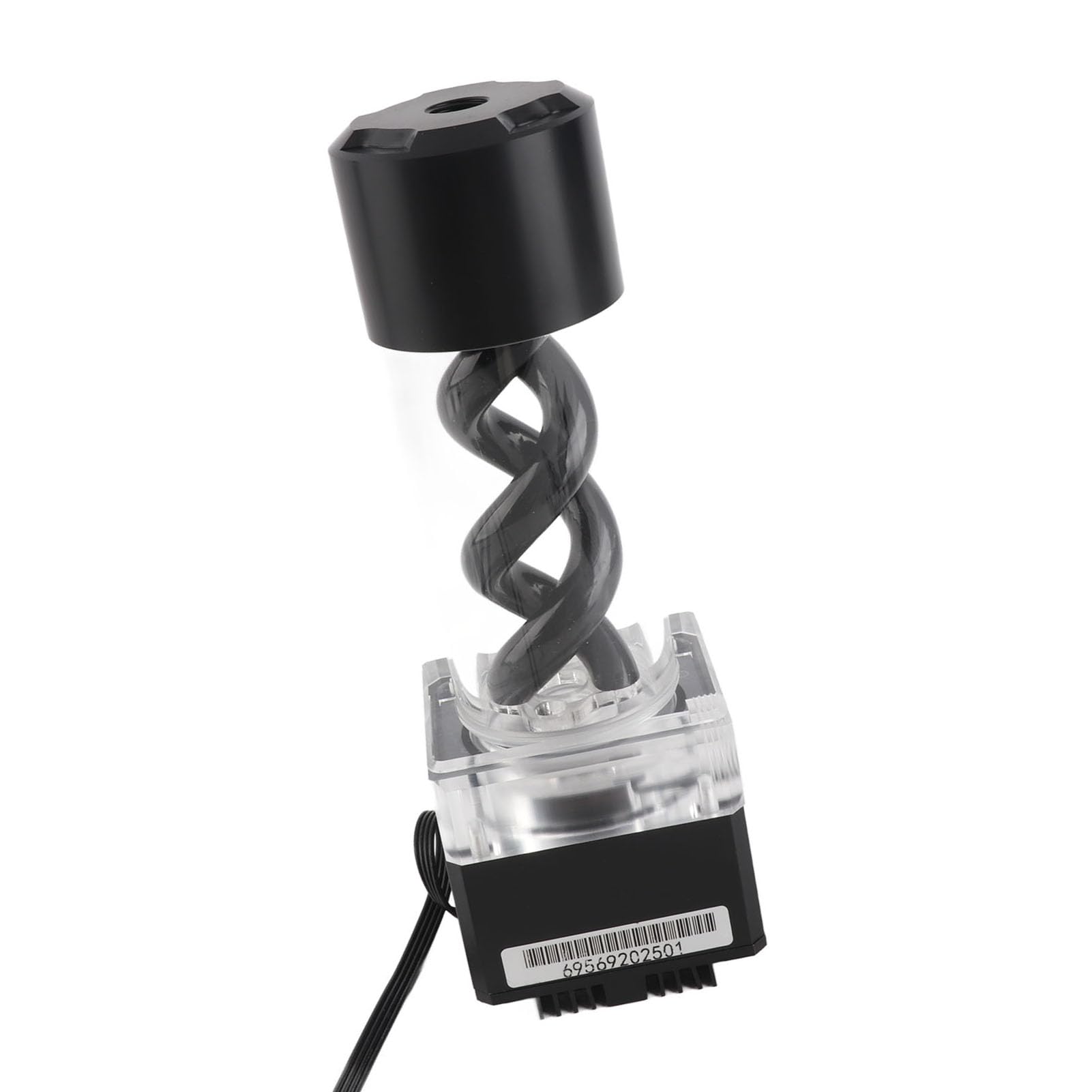 Ausla Computer Water Cooling T Virus Pump Set, 800L/H 4m Head (BLACK)