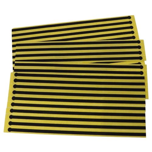 Image of ESD Heel Strap 100pcs Non-Woven Fabric Disposable Yellow ESD Anti Static Adjustable Heel Grounder Straps Grounding Removing Static