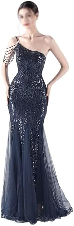 Sequin Prom Dress Women Sexy Backless Long Evening Gown Elegant Luxury Maxi Formal Dress Pretty Party Gown