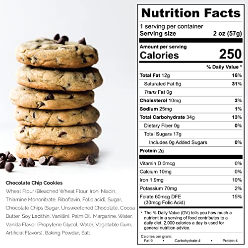 24 Fresh Baked Chocolate chip Cookies Gourmet Gift Basket - Holiday & Corporate Gift Baskets Food - Idea For Men & Women…Christmas Holiday Gift Baskets…