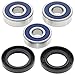 All Balls Racing Rear Wheel Bearing Kit 25-1324 Compatible With/Replacement For Honda FT500 Ascot 1982-1983