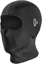 Cagoule de moto en soie glacée avec fentes pour lunettes, protection solaire et ajustement confortable (C avec trous pour lunettes)