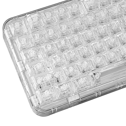 Amazon | CoolKiller クリアキーキャップセット メカニカルキーボード