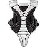 Easton Junior/Youth Black Magic Chest Protector, Black/Silver