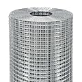 Trenk Hardware Cloth 1/2 Inch 48" x 100' 19 Gauge, Heavy-Duty Galvanized Chicken Wire Mesh Roll for Garden Fencing, Chicken Wire Fence, Gopher Wire, and Long-Lasting Wire Fencing Use