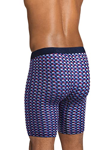 Jockey Men's Underwear Active Ultra Soft Modal 9" Long Leg Boxer Brief - 3 Pack2