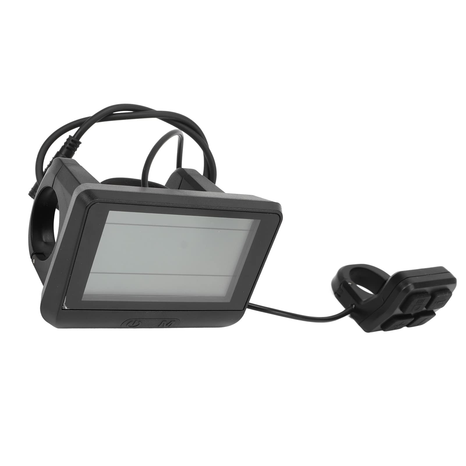 Buachois Panel de Pantalla LCD Universal para Bicicleta Eléctrica 24V 36V 48V