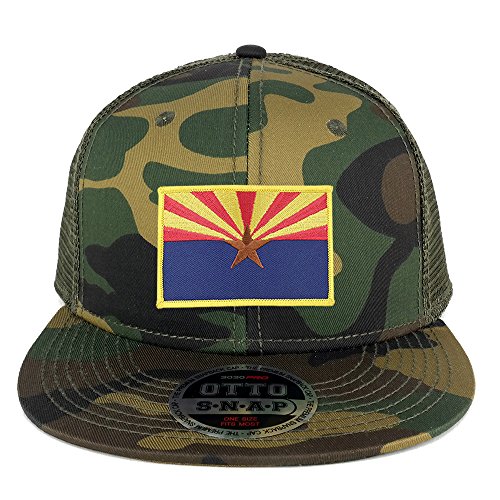 Gorra Trucker Snapback Camuflada con Parche Bordado miniatura 1