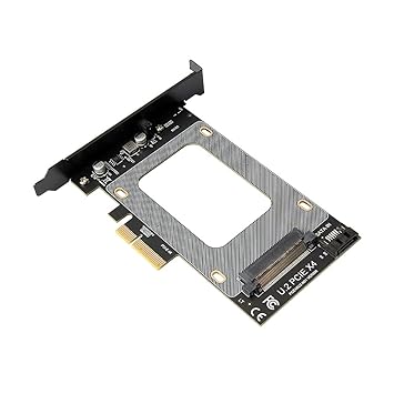 Layfuz PCI-E 4X to U2 SFF-8639 Adapter Card SSD Expansion Card Compatible with U2 Hard Disk 2.5 inch SATA Hard Disk