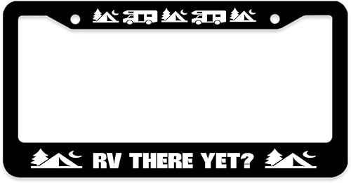 Marco de placa de metal con 2 agujeros y tornillos de 6 x 12.25 pulgadas, marco de placa de automóvil personalizado – Marco de acero inoxidable