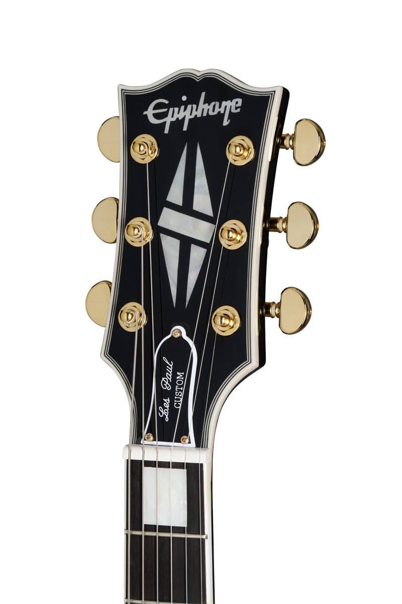 Amazon | Epiphone/Inspired by Gibson Custom Les Paul Custom Ebony