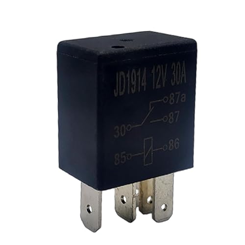 Miniatura 1 de JD1914-12V-30A 12V 30A Relé resistente de 5 pines para accesorios de reemplazo automotriz del motor del automóvil