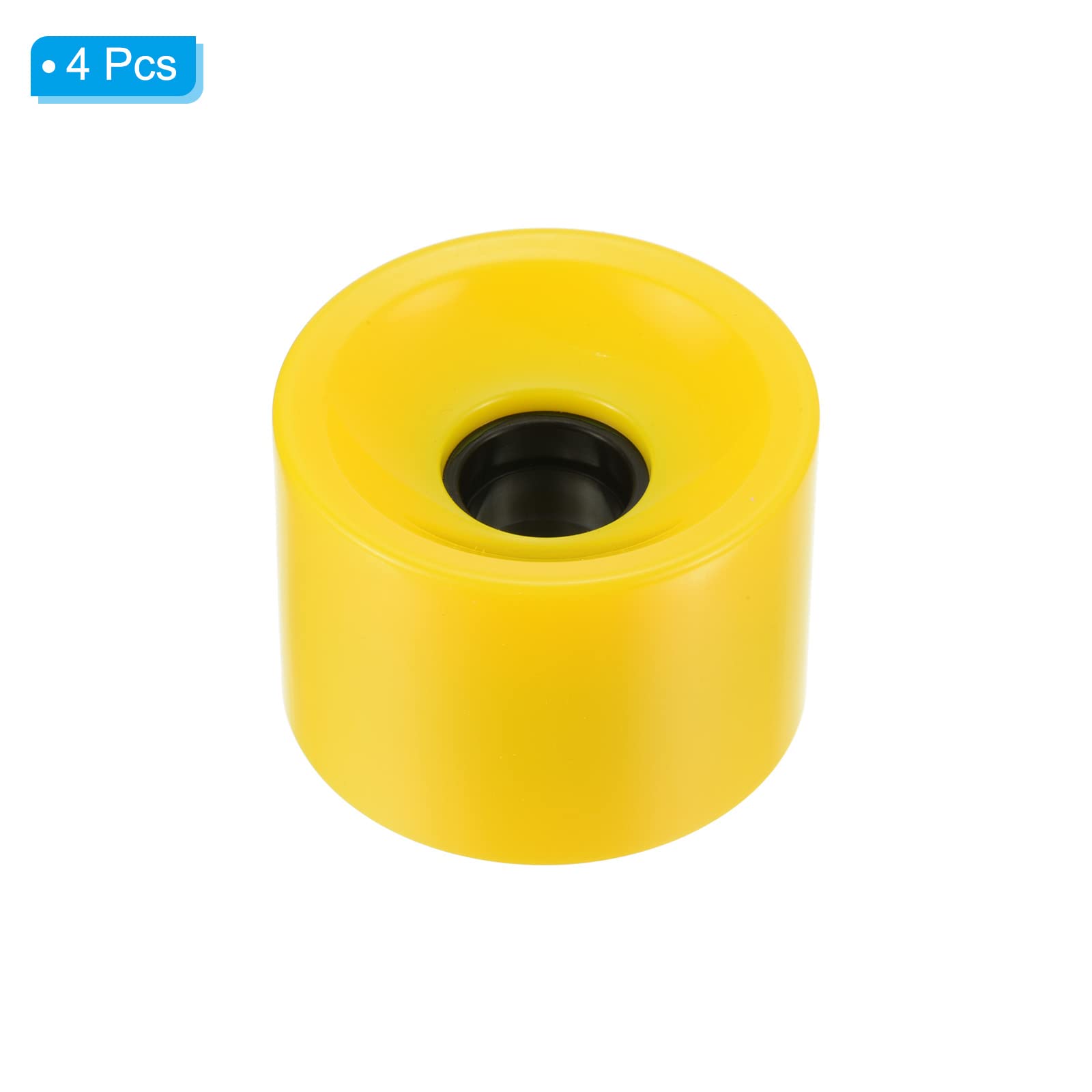 PATIKIL Rueda Longboard 78A suave, ruedas Cruiser Street Wheels para monopatines, ruedas de repuesto de poliuretano