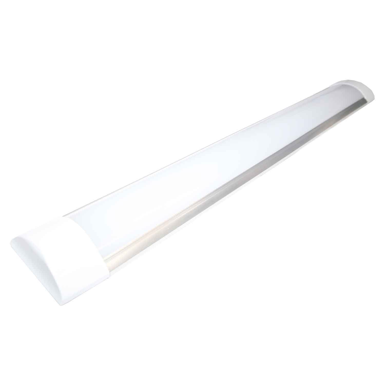 LOWENERGIE LED Batten Slimline Tube Light Wall or Ceiling Mount Slim Line High Lumens (Neutral White, 4500K, 5ft, 1500mm, 48W) โ image 1