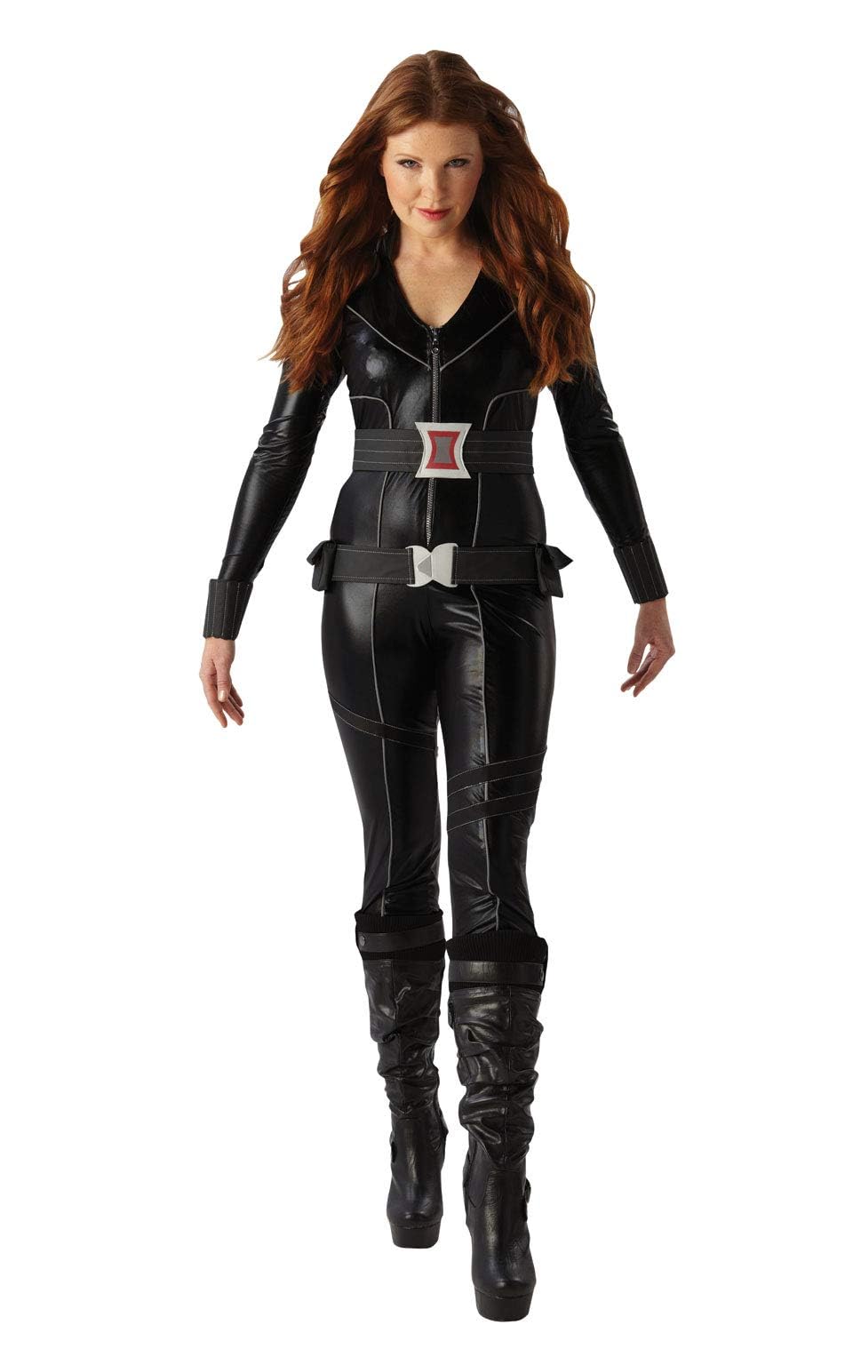 Rubie's Official Marvel Black Widow Ladies Costume, Adult Fancy Dress