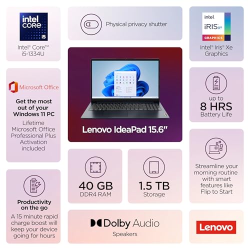 Lenovo IdeaPad Business Laptop 15.6 pulgadas miniatura 2