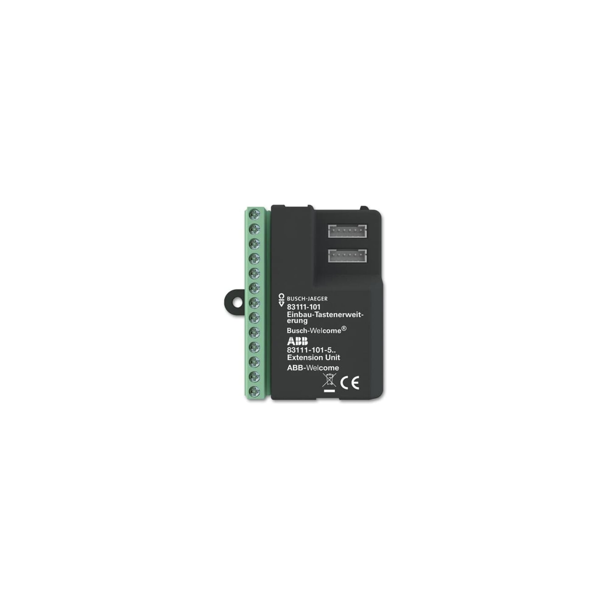 Extension de bouton encastrable Busch Jaeger 83111-101 pour interphone