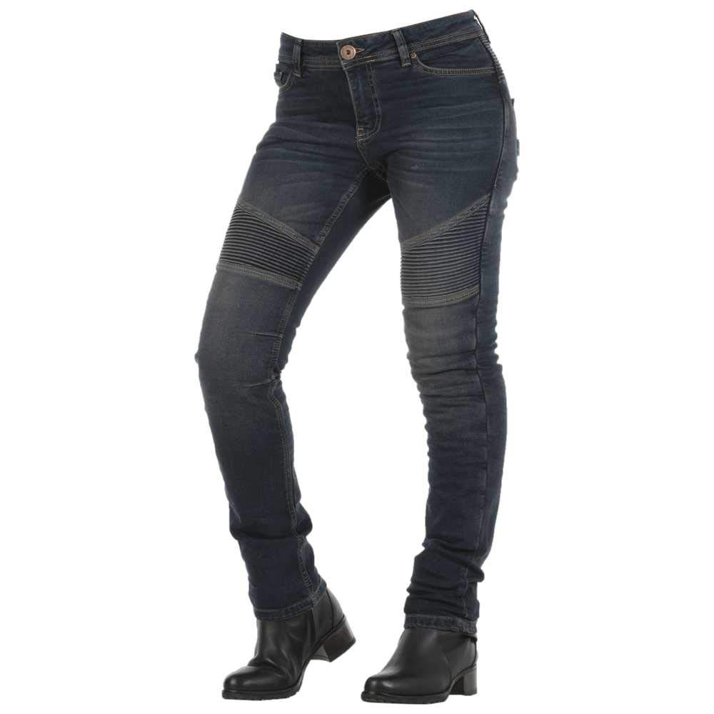 Overlap Imola Jeans Femme Homologué Route, Gris/Bleu, Taille 24