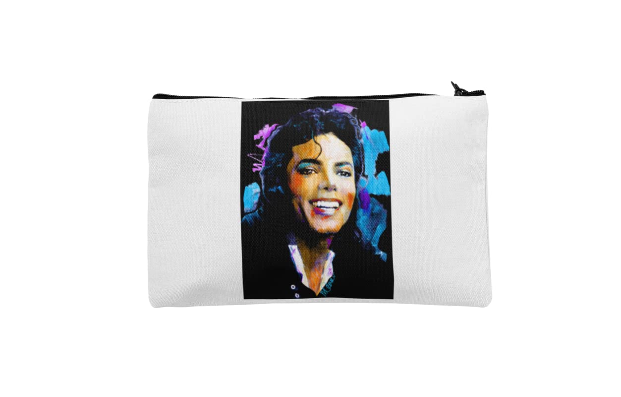 Michael Jackson Make Up Bag Cosmetic Bag Pouch Travel Makeup Pouch Storage Organiser Case for Women