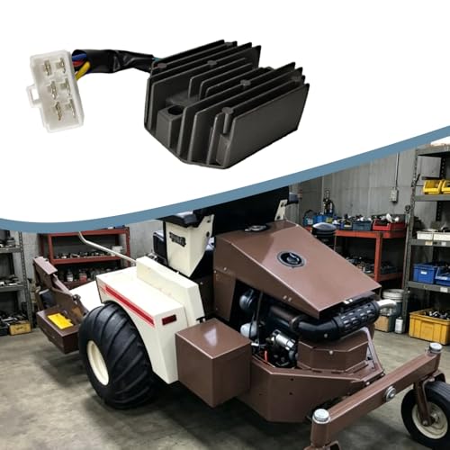 Regulador de voltaje de 6 pines compatible con cortacésped Grasshopper 718D y John Deere 6