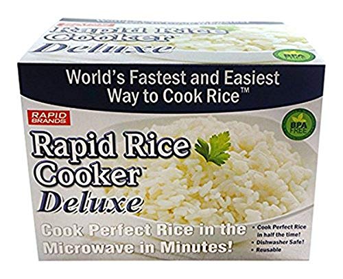 Rapid Rice & Veggie Steamer | Microwave Fresh & Frozen Vegetables in Less