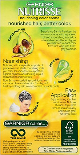 Garnier Nutrisse Crema Tinte para Cabello 83 Rubio Dorado miniatura 4