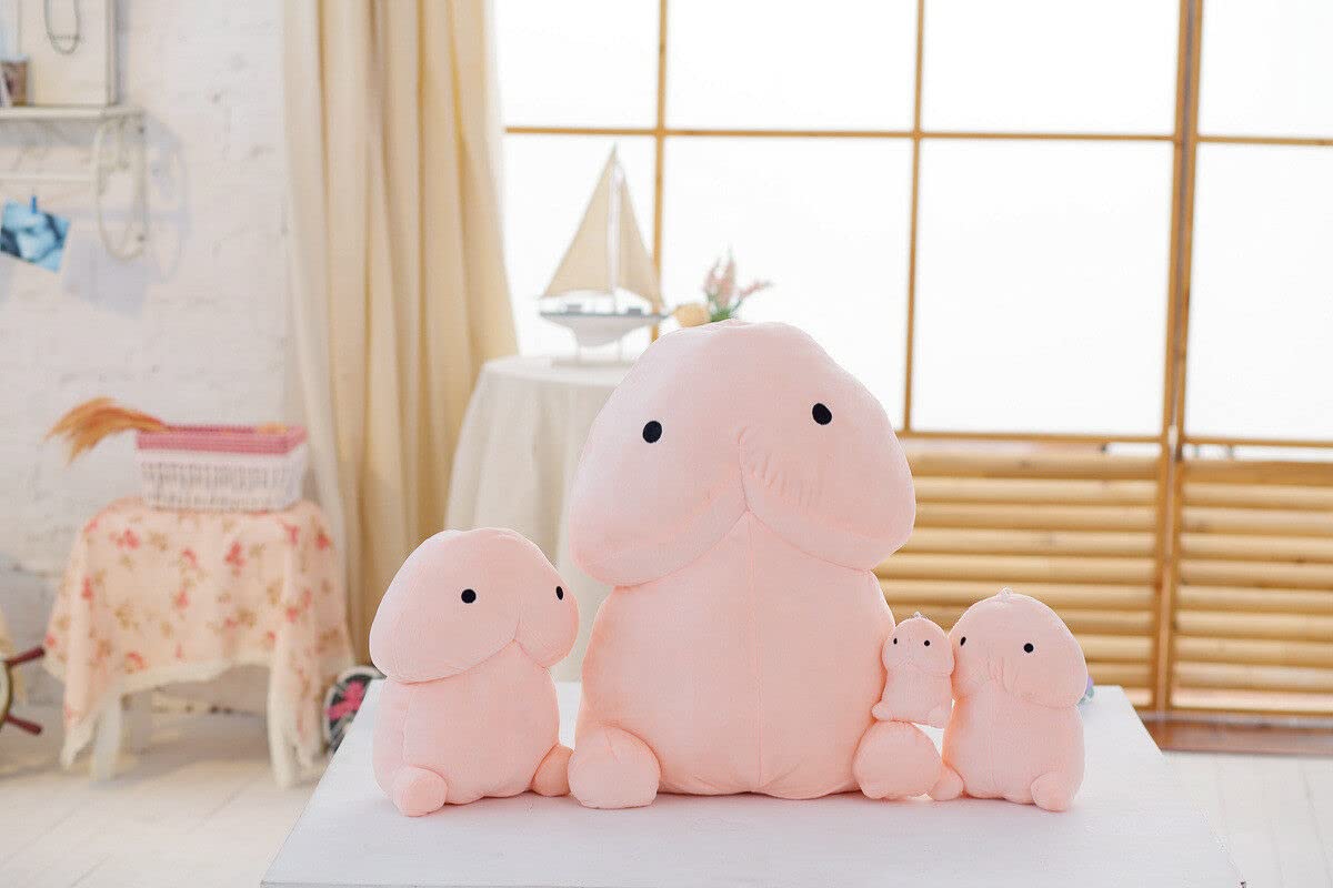 Cute Penis Plush Doll Toy Stuffed Creative Dick Soft Pillow Cushion Bolster Toy Gift (30cm)