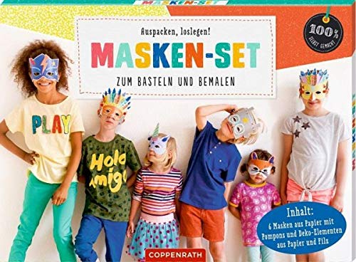 Masken-Set zum Basteln und Bemalen Masken-Set zum Basteln und Bemalen