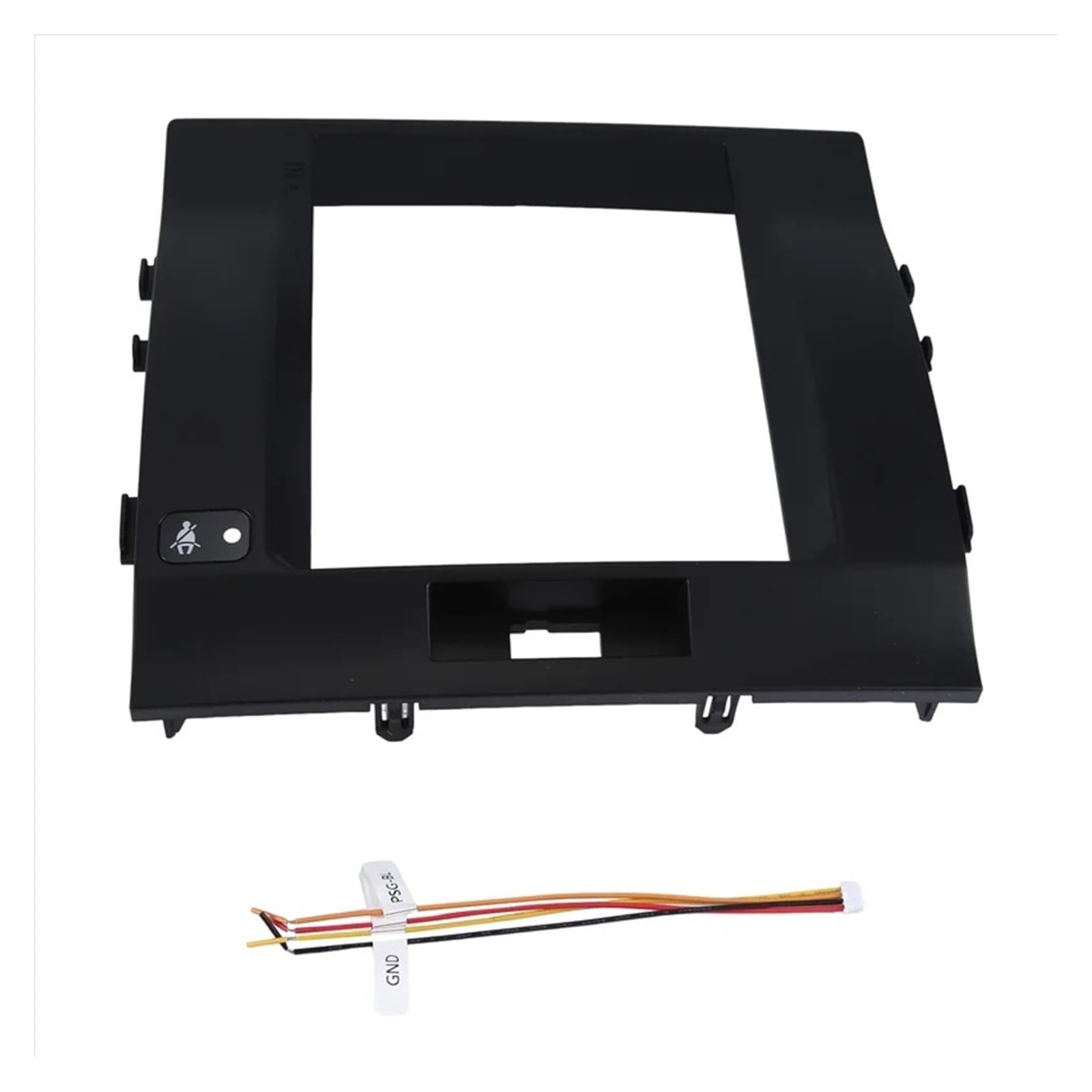 Autoradio Einbau Set Für Toyota Für Land Für Cruiser 200 2007-2015 Auto Radio Blenden GPS ABS PC Kunststoff Fascia Flugzeug Rahmen