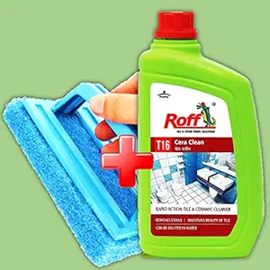 Roff Cera Tile Cleaner,1000 ml Rapid Action Tile, Concentrated Liquid for Tough Stains,Multi-surface Floor and Tile Cleaner -(Roff Tile Cleaner)