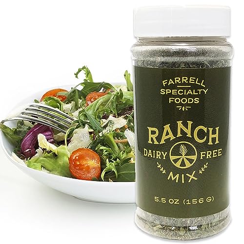 Dairy Free Ranch Mix by Farrell Specialty Foods – Dairy, Egg, Soy, Nut, Sugar, Sodium / & Salt...