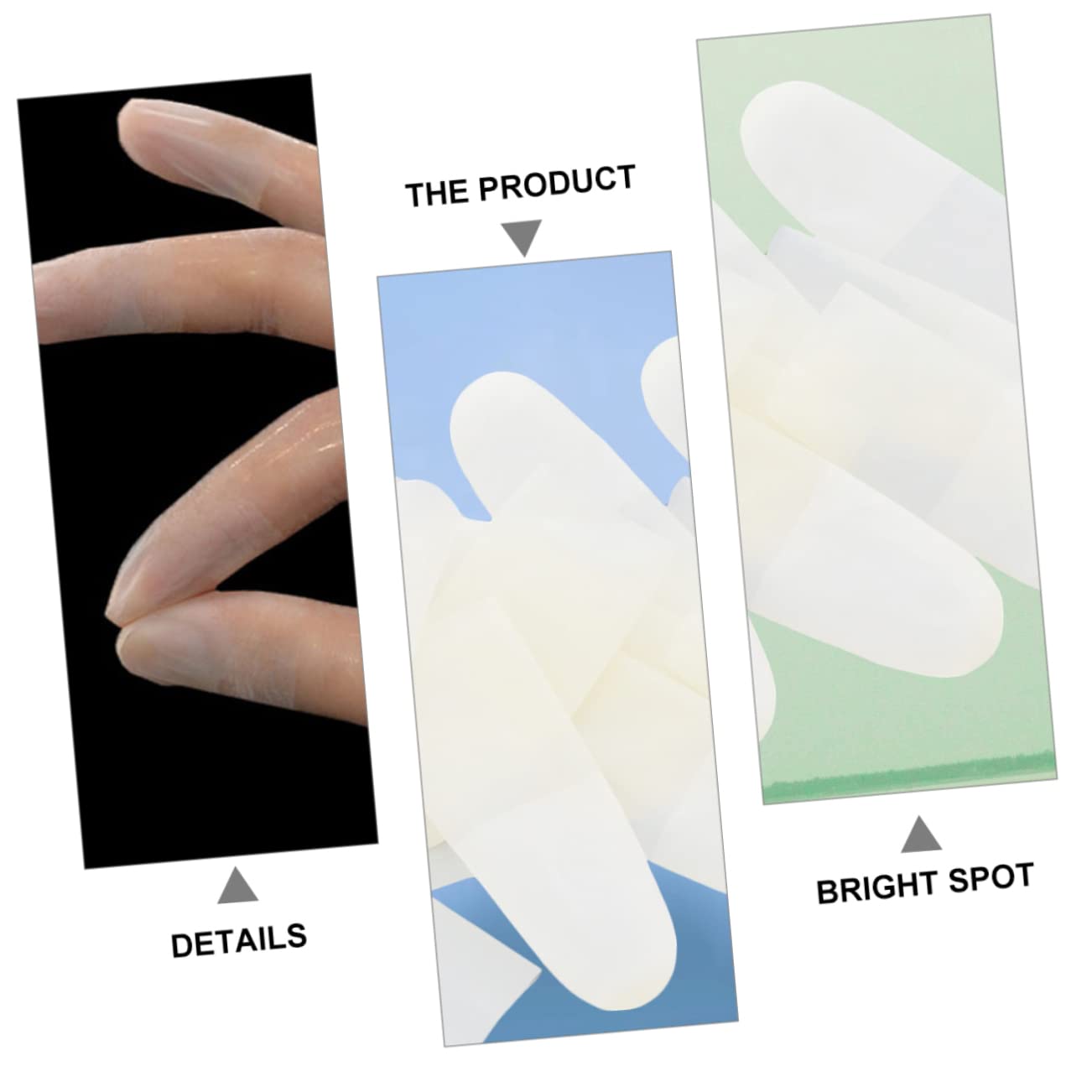 BUTIFULSIC 150pcs Sleeves Anti Static Non-Slip Protective for Semiconductor Photoelectric Work