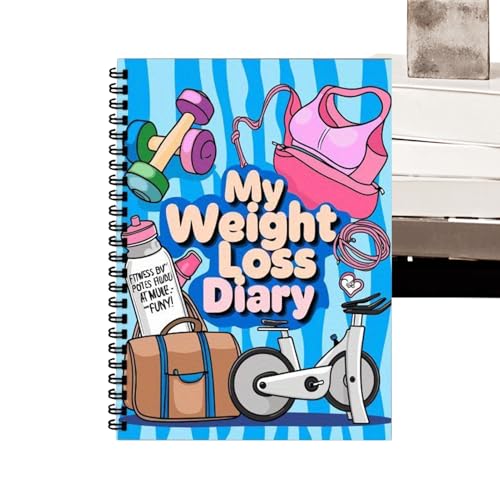 Ernährungstagebuch Zur Abnahme | Tagebuch Für Fitnessziele - 12-Wochen Gewichtsverlust Tagebuch für Fitness, Training, Ernährung, Mahlzeit, Zuhause, Workout, Wellness, Sportler