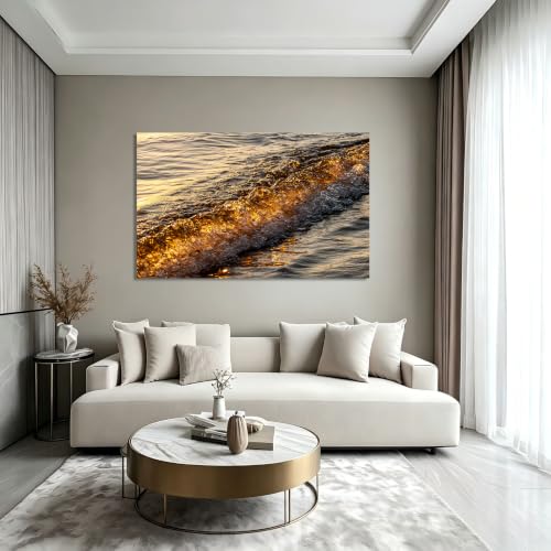 Lienzo de paisaje de montañas elegante en formato canvas de diseño moderno sin marco 4