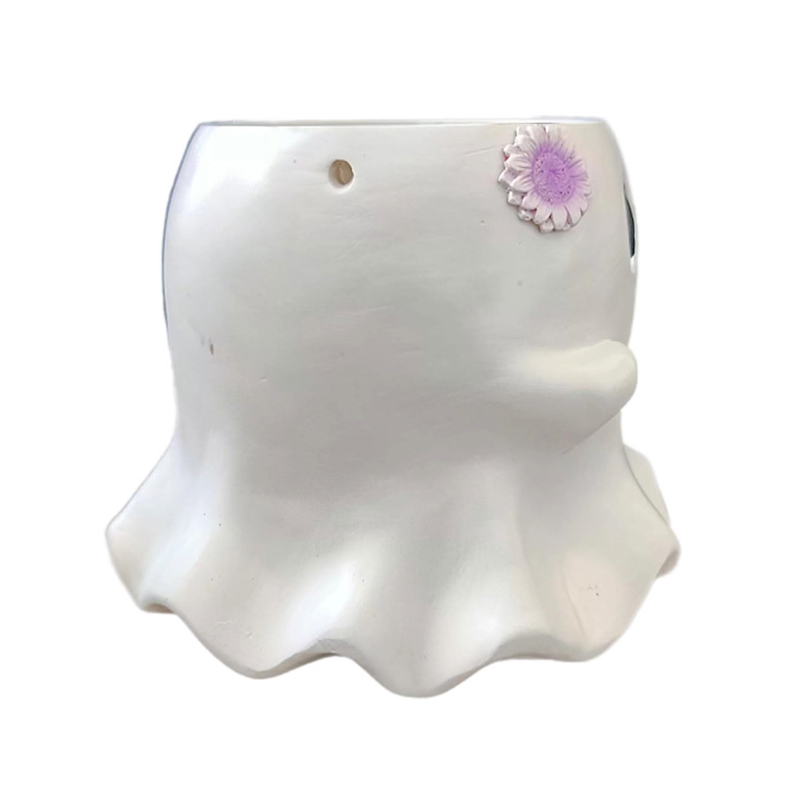 carotoe User Friendly Resin Trickling or Treat Container Light Weight Safe Flower Candy Bucke for Children Holiday Event Family Friendly Storage Solution