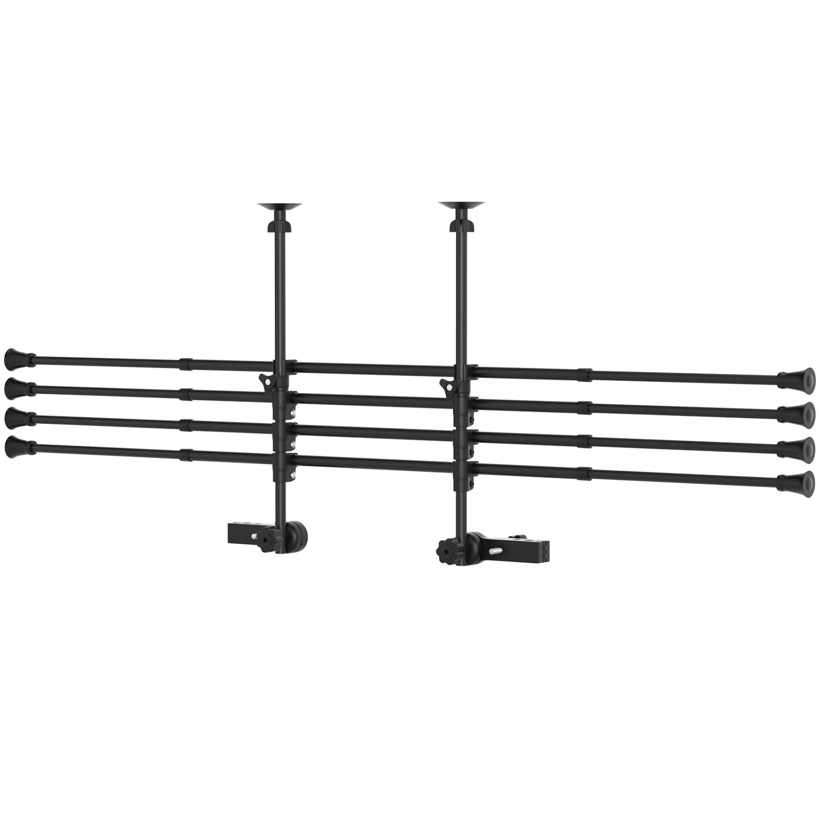 Hundegitter Auto Schutzgitter Trenngitter, Autogitter Kofferraum für Hunde 32-55CM * 80-145CM, Kofferraumgitter Hund, Kofferraum Gitter Universal,Keine erneute Montage erforderlich