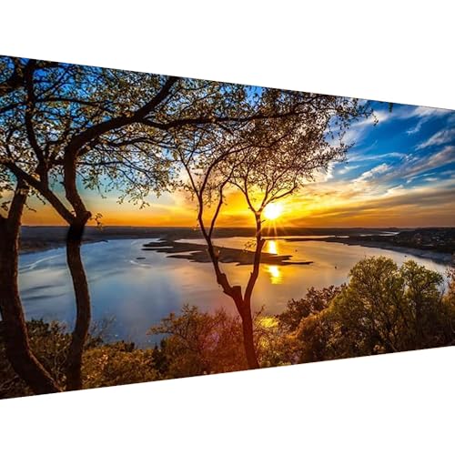 24 Best Gift Ideas for Diamond Painting Lovers in 2026 2 COHAYISY Large Sunset Diamond Art Kit