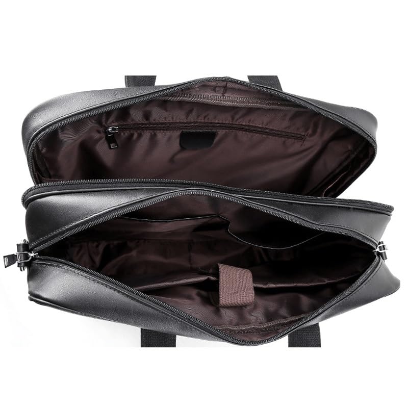 Portable Business Bag Business Computer Bag Large Capacity Single Shoulder Crossbody Briefcase3