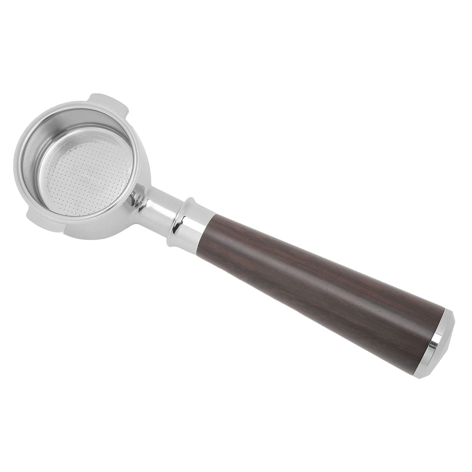 Filtro Portafiltro Senza Fondo 51mm, Manico in Legno, per ECO310