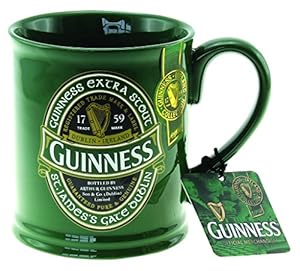 Guinness Grüner Keramik-Bierkrug GNS5344