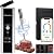 Calopolygy Wireless Meat Thermometer, Bluetooth Meat Thermometer with IPX7 Waterproof Probe, Extended Range, iOS & Android App, Preprogrammed Temperatures for BBQ, Grill, Smoker, Oven & Air Fryer