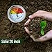 Compost Soil Thermometer by Greenco, Stainless Steel, Celsius and Fahrenheit Temperature Dial, 20 inch Stem