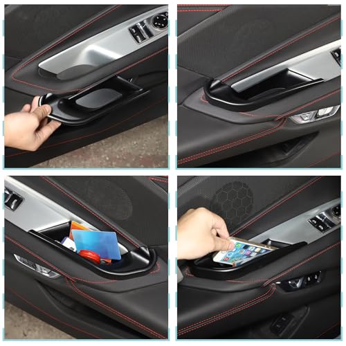 Organizador de Puerta para Coche Negro miniatura 7