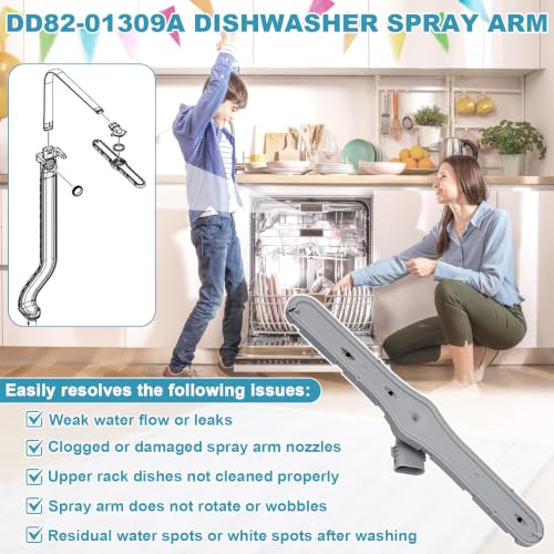 Image of DD82-01309A Dishwasher Upper Spray Arm Rotor Fit for Samsung Dishwasher