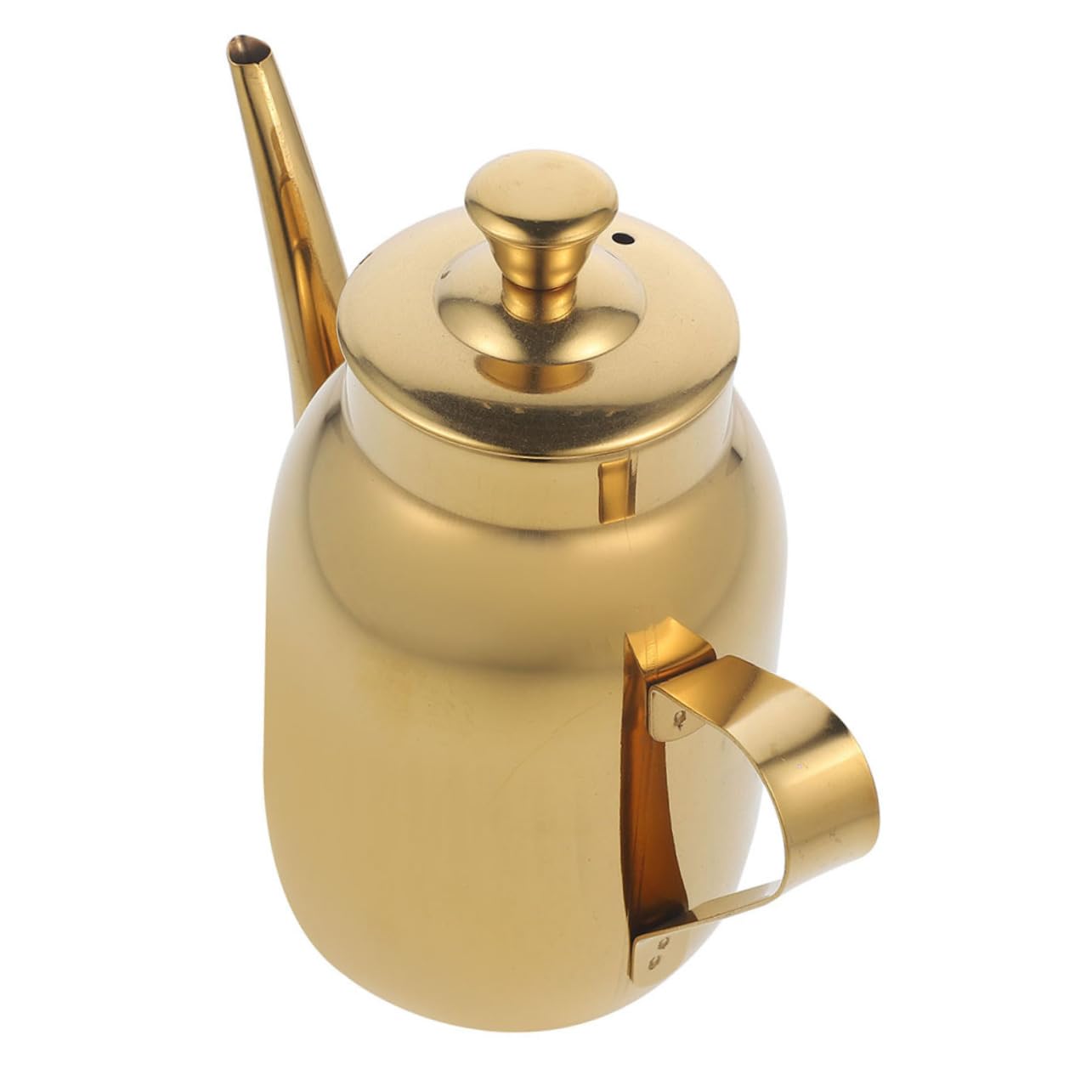 CVHfhjTG oil dispenser, Stainless Steel Oil Pot with Fine Mesh Strainer Grease Container for Kitchen Cooking Non Drip Spout Sauce