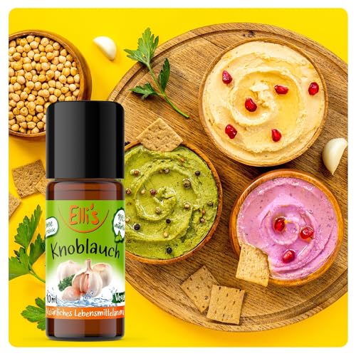Ellis Aromen Pfefferminze NATÜRLICHES Lebensmittelaroma | Aromakonzentrat aus 100 % Veganen und Natürlichen Ursprung | Für Speisen & Getränke | 10 ml