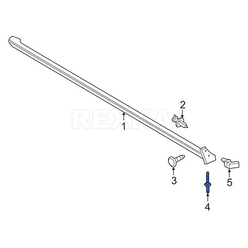 Miniatura 5 de Rexka 30 clips de retención de moldeo basculante compatibles con Ford W710532-S300 Mustang 05-12 Transit
