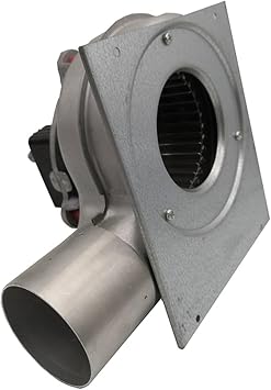 Centrifugal Blower, Furnace Fireplace Blower Fan, Motor High Temperature Resistance 2000 RPM Fan Centrifugal Blower