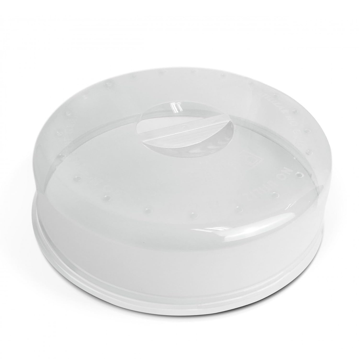 CABLEPELADO Tapa para Microondas con Salida de Vapor, Tapadera microondas Libre BPA, Tapadera Calentar Comida, Tapa Protectora para Microondas, Libre de BPA, 27,5 cm diámetro x 7.5 cm Altura