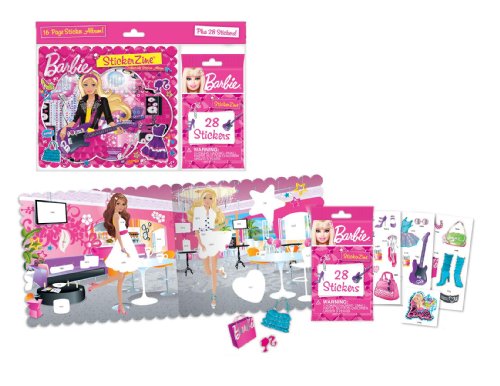 Barbie StickerZine Collectible Sticker Album